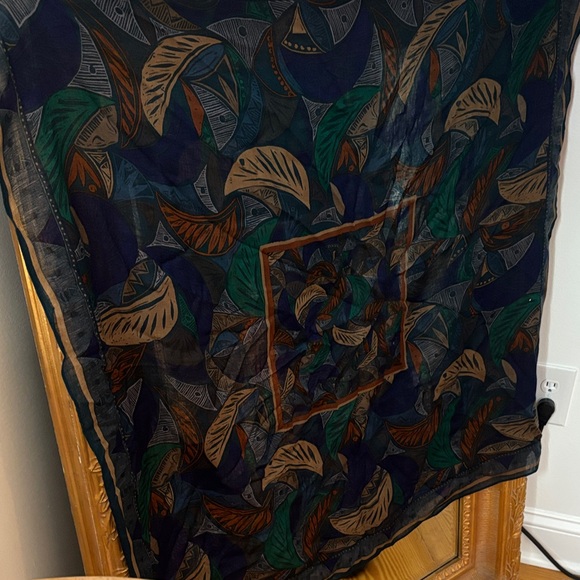 Colorful Patterned Scarves Set - Picture 4 of 7